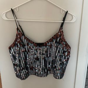 Cropped tank top